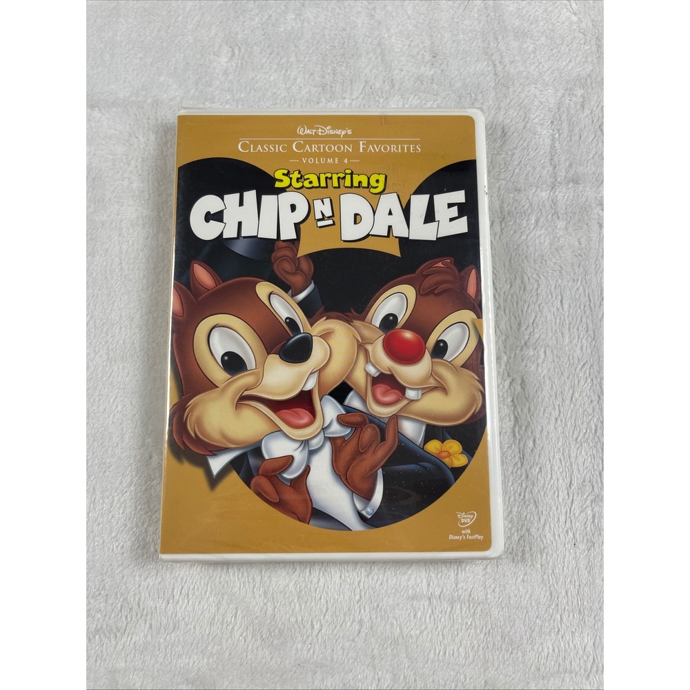 Disney Classic Cartoon Favorites Vol 4 Starring Chip 'n Dale DVD 2005 Animation